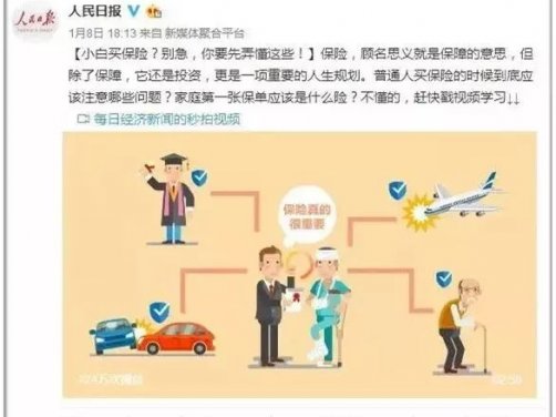 保险又火了!人民日报手把手教大家如何买保险